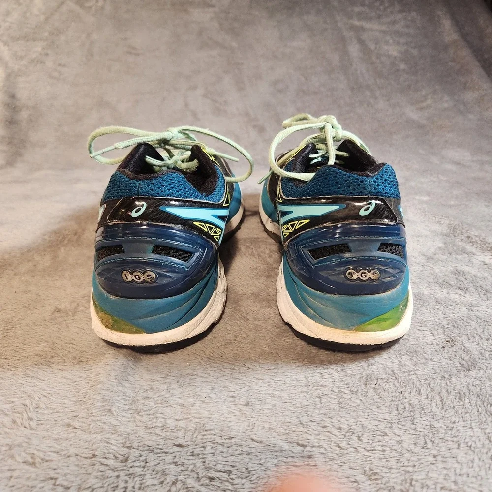 Asics Shoes Mens 11.5 Blue GT-2000 4‎ V4 Running Sneakers Trainers PureGel T656N